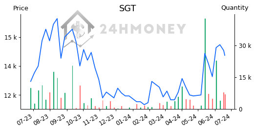SGT: CTCP Công nghệ Viễn thông Sài Gòn | Tổng quan | 24HMoney